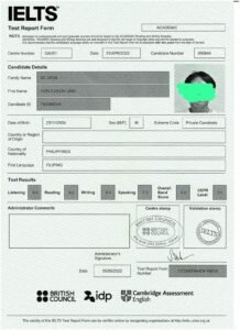 Buy Genuine IELTS certificate online